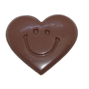 Smiley Herz Schoki