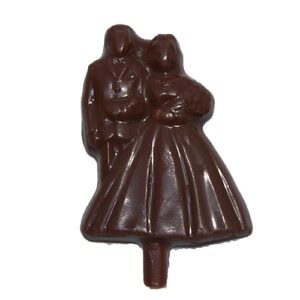Hochzeitspaar Lolly Schoki